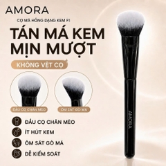 Cọ Má Hồng AMORA Blush Brush tán kem, phấn mềm mịn