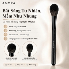 Cọ Phấn Bắt Sáng Highlight AMORA dáng ngọn lửa