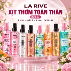 Xịt Thơm Tóc và Cơ Thể La Rive Hair & Body Mist 200ml