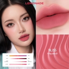 Son Kem Bùn Ẩm mờ mịn lâu trôi Lemonade Perfect Couple Blurry Stain Lip Cream