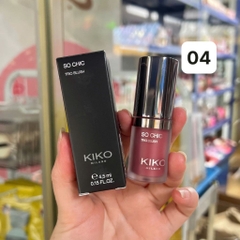 Kem má hồng + Son Kiko Milano So Chic Trio Blush 4.5ml
