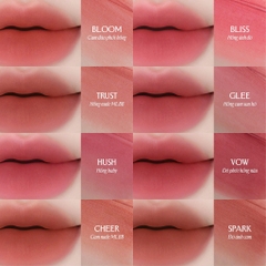 Son Kem Bùn Ẩm mờ mịn lâu trôi Lemonade Perfect Couple Blurry Stain Lip Cream