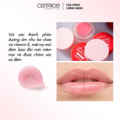 Mặt nạ ngủ môi Catrice Lip Lovin' Overnight Lip Mask dưỡng ẩm mềm mại cải thiện sắc tố 4g