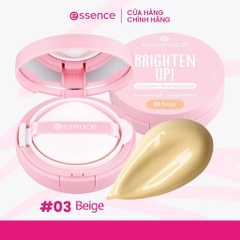 Phấn nước nâng tone, giữ ẩm, kháng nước bền màu ESSENCE Brighten Up cushion foundation 12g