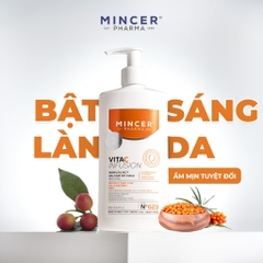 Kem Dưỡng Thể Vita C Infusion Mincer Pharma Body Lotion Hỗ Trợ Dưỡng Trắng Da 250ml
