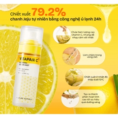 Serum Nature Republic dạng xịt khoáng 2 trong 1 dưỡng trắng căng bóng da Vitapair C Blending Serum Mist 80ml