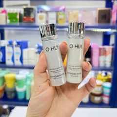 Set kem dưỡng trắng da mờ thâm nám tàn nhang Ohui Extreme White