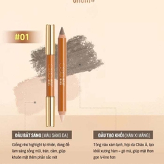 Bút Kem Tạo Khối & Bắt Sáng Hai Đầu OUT OF OFFICE Contour & Highlight Duo Pencil