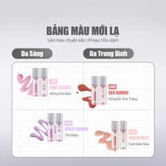 Má Hồng Kem Căng Bóng Glamrr Q Glow Lasting Fresh Blush 3.8g