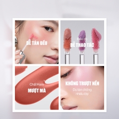 Má Hồng Kem Căng Bóng Glamrr Q Glow Lasting Fresh Blush 3.8g