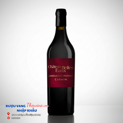 Vang đỏ Pháp Chateau Belles Eaux Languedoc Pezenas Carmin - Vang Đỏ Đẳng Cấp