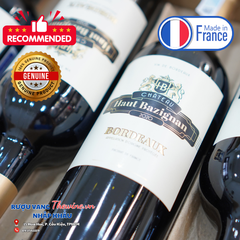 Rượu vang đỏ Pháp Chateau Haut Bazignan - Bordeaux Pháp Đậm Đà Hương Vị