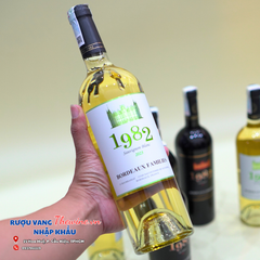 Rượu Vang Trắng Pháp 1982 UG Bordeaux Sauvignon Blanc