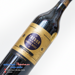 Vang Pháp TRÉSOR DE FAMILLE BOUEY RED - Vang Đỏ Medoc Tinh Tế