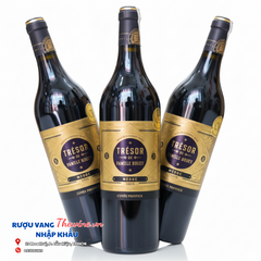 Vang Pháp TRÉSOR DE FAMILLE BOUEY RED - Vang Đỏ Medoc Tinh Tế