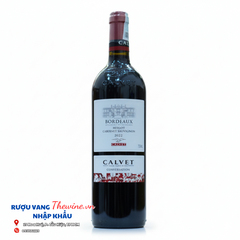 Vang đỏ Pháp CALVET MERLOT CABERNET - Dấu Ấn Hương Vị Pháp
