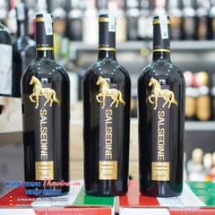 Vang Ý SALSEDINE (Nhãn Ngựa) Primitivo di Manduria DOC 2022