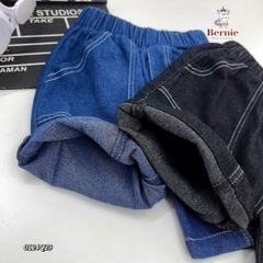 Quần short jean quần short lửng trần chỉ nổi cho bé trai phong cách size 1 tới 7 tuổi Bernie 0124Q29