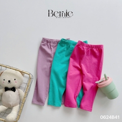 Set bộ dài thun dàì tay thu đông cotton họa tiết dễ thương viền bèo bé gái đi chơi đi học 1đến 7t BERNIE 0624B41