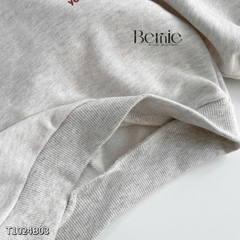 Set bộ thun thể thao tay dài phối màu chất da cá họa tiết 92 cho bé trai size 1 đến 7 tuổi BERNIE T1024B03