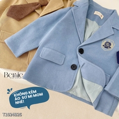  Set vest công tử Blazer T0924B13 3 chi tiết phong cách hàn quốc cho bé trai 1 đến 7 tuổi Bernie 0824B51