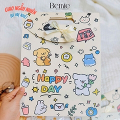 Dịch vụ gói quà túi quà thiệp tặng theo đơn đặt hàng của Bernie bỏ từ 1 đến 4 sản phẩm BERNIE