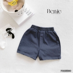 Set bộ tanktop cho bé trai áo sơ mi tanktop họa tiết hình in và chữ cute kèm quần short jean 9kg đến 28kg BERNIE P0225B30