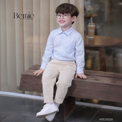 Quần dài kaki đính cúc quần âu dài kaki cho bé trai phong cách Hàn quốc 1 đến 7 tuổi BERNIE H0525Q30