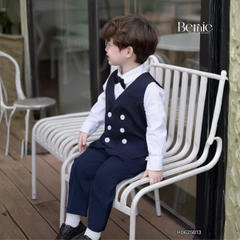 Set vest gile công tước dài tay 5CT cho bé trai thôi nôi sinh nhật đi tiệc 1 đến 7 tuổi BERNIE H0625B13
