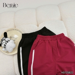 Set bộ thể thao dài tay chất cotton da cá họa tiết hoạt hình kèm quần dài size 9 tới 25kg BERNIE H0725B22 