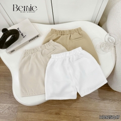 Quần sooc đùi âu có túi cho bé trai phong cách sành điệu 1 đến 7 tuổi BERNIE 0824Q16