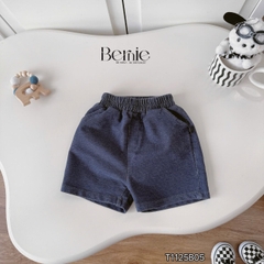  Set bộ tay ngắn cho bé trai áo thun họa tiết Trafic sắc màu phối quần short size 9kg tới 28kg BERNIE T1125B05