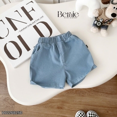 Set sơ mi 3CT travel holiday cho bé trai áo sơ mi áo ba lỗ và quần short cho bé trai size 11 tới 25kg BERNIE H1225B30