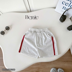 Quần short quần đùi chất thun cotton phong cách Sport cho bé trai bé gái size 9 tới 28kg BERNIE H0226Q39Đ