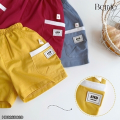 Set bộ bé trai áo tanktop sắc màu phong cách hàn quốc kèm quần short size 1 tới 7 tuổi BERNIE H0326B03Đ