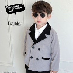  Set vest công tử Blazer H0924B27 2 chi tiết phong cách hàn quốc cho bé trai 1 đến 7 tuổi Bernie H0924B27