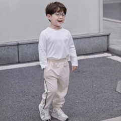 Quần thun dài thể thao cho bé trai bé gái dáng basic năng động 1 đến 7 tuổi BERNIE H1125Q01Đ