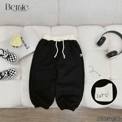 Quần dài quần nỉ lót lông Lerhi phối màu cho bé trai phong cách sành điệu size 10 tới 29kg BERNIE H1025Q59Đ