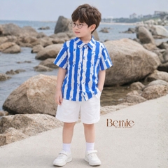 Set sơ mi đũi Casual T0226B14