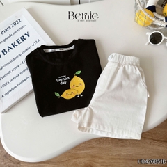 Quần kaki quần short đùi túi hộp phối túi cho bé trai size 1 đến 6 tuổi BERNIE TH-H1224B36