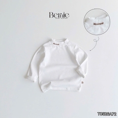 Áo thun cố lọ áo giữ nhiệt cổ 3 phân dài tay Minimal cho bé trai bé gái chất thun cotton 9 đến 28kg BERNIE T0526A72