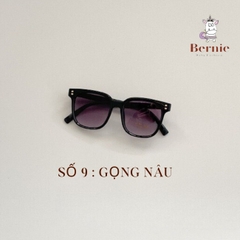 Kính mắt thời trang kính râm kính tròn nhiều màu cho bé trai bé gái đi chơi đi du lịch K05 BERNIE