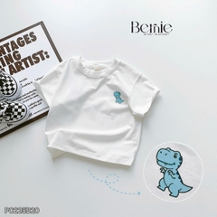 Set bộ áo thun tay ngắn khủng long kèm quần jean dài cho bé trai size 9 tới 28kg BERNIE P0225B20