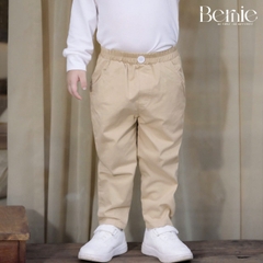 Quần dài kaki đính cúc quần âu dài kaki cho bé trai phong cách Hàn quốc 1 đến 7 tuổi BERNIE H0525Q30
