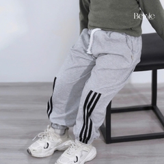  Quần dài quần nỉ da cá phong cách thể thao phối dây cho bé trai bé gái size 9 tới 28kg BERNIE H0725Q84