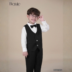 Set bộ vest hoàng gia 6 chi tiết dài tay cho bé trai đi tiệc đi sự kiện size 9 tới 28kg BERNIE H0725B71