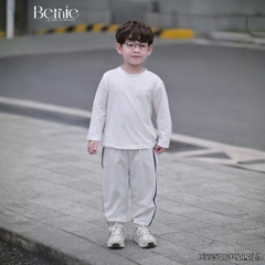 Quần thun dài thể thao cho bé trai bé gái dáng basic năng động 1 đến 7 tuổi BERNIE H1125Q01Đ