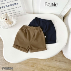  Set vest gi lê tay ngắn 4 chi tiết phối màu Classic Boy cho bé trai phong cách Hàn quốc size 8 tới 25kg BERNIE T1025B03