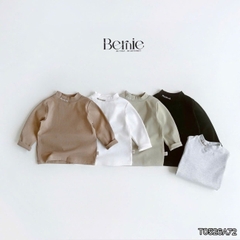 Áo thun cố lọ áo giữ nhiệt cổ 3 phân dài tay Minimal cho bé trai bé gái chất thun cotton 9 đến 28kg BERNIE T0526A72