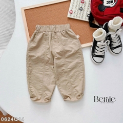 Quần dài gió thể thao phối chỉ nổi cho bé trai phong cách hàn quốc 1 đến 7 tuổi BERNIE 0624Q14
